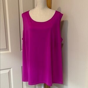 Pink Sleeveless Tank Top